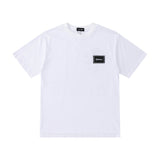 We11done T Shirt High Quality Wave Pattern Letter Print Loose Casual Men's and Women's round Neck Short Sleeve