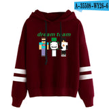 Dreamwastaken Novelty Hoodies Dream Merch Shirt Printed Fashion Loose Sweater