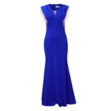 Mariah Carey See through Dress Sexy Tassel Evening Party Dress Bridesmaid Dress