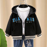 Toddler Boys Jackets Boys Autumn Clothing Suit Hooded Jacket Children