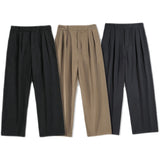 Men Suit Pants plus Size All-Matching Loose Casual Drape