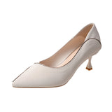 Nude Chunky Heel