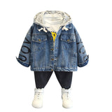 Toddler Boys Jackets Boys Fall Denim Jacket Children's Leisure