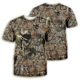 Woodland T Shirt 3D Printing