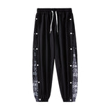 Men Sweatpants All-Match Men's Spring Casual Pants Color Matching