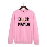 In Memory of Kobe Hoodie Kobe Memorial Clothing Casual Loose Men's and Women's Fleece round Neck Sweater