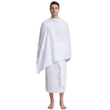 Mens Thobes Towel Hajj Clothes Ihram Muslim Robe