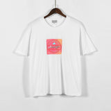 Cavempt Ce Life Cav @ Empt Abstract Printing Men's and Women's T-shirt Short Sleeve