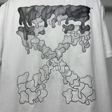 Off White Men  T Shirt  Tshirt Cotton Print Owt Casual Arrow Flower