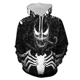 Carnage Hoodie Printed Zipper