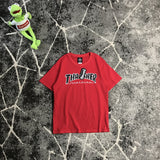 Thrasher T Shirt Flame Print T-shirt round Neck Loose Couple Style