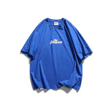 Man Summer T Shirt Cartoon Round Neck