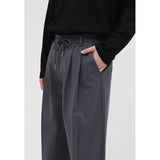 Men Suit Pants Men's Draped Suit Pants Men