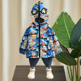 Toddler Boys Jackets Ultraman Clothes Boys' Coat Spring and Autumn Children's