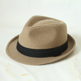 Walter White Hats Autumn and Winter British Men Top Hat Woolen Hat