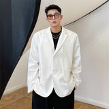 Seersucker Suit Two-Piece Suit Solid Color Xiaoxi