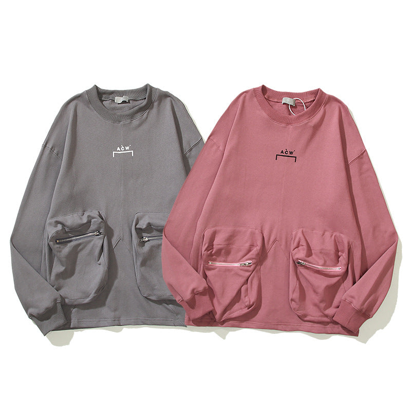 Kanye West Sunday Service Sweatshirt Casual Terry Loose Long Sleeve Crew Neck Sweater