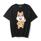 Justin Bieber Drew House Men Women Cotton Top T Shirt Summer Style Women Streetwear Summer Squirrel Short Sleeve Tshirt Men and Women