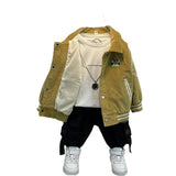 Toddler Boys Jackets Boys' Coat Spring and Autumn Children's Corduroy