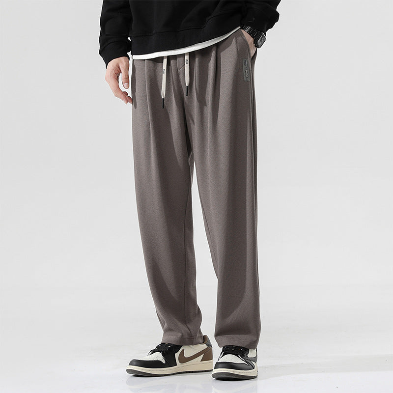 Men Sweatpants Spring Pants Men's Straight All-Match Exercise Casual Pants