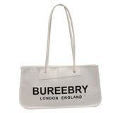 The Teacher Tote Autumn Women Bag Retro Alphabet Shoulder Bag Casual Large Capacity Underarm Canvas Bag