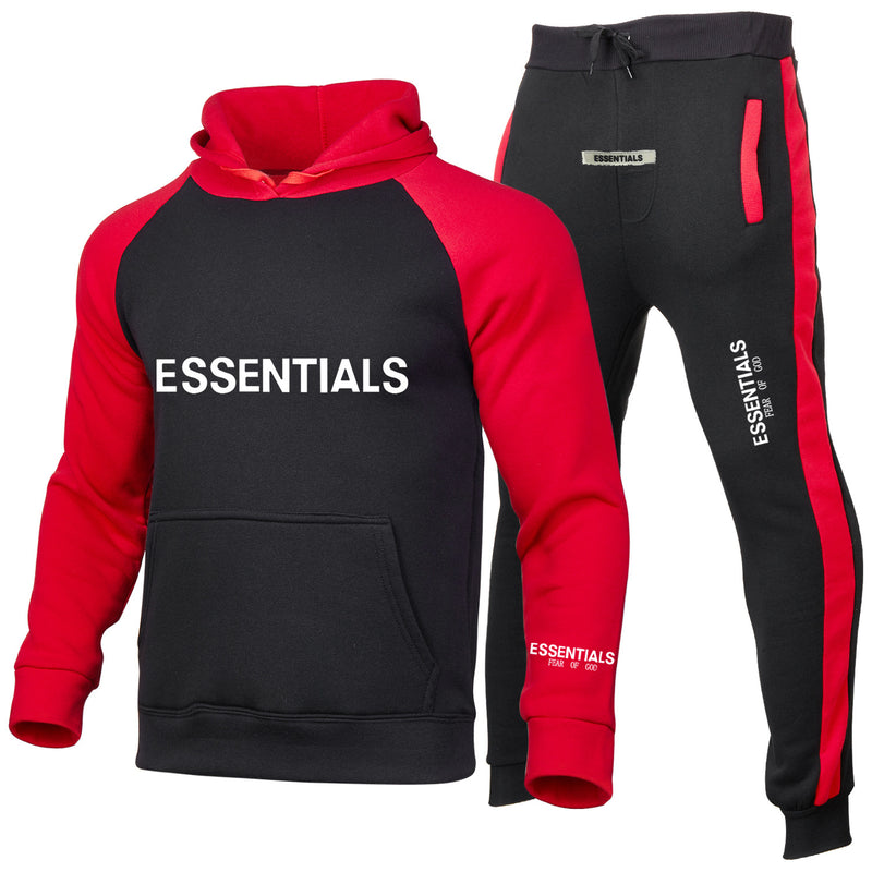 Fear Of God Fog Essentials Hoodie & Sweatpant 2 Piece Set For Men And Women