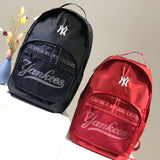 Yankees Yankee Leisure Sports Schoolbag Embroidered Letters Trendy Backpack