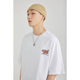 Men 'S T-shirt Short-Sleeved T-shirt Men 'S Summer Casual Street Hip Hop Retro Fashion Letter Print Loose Tee