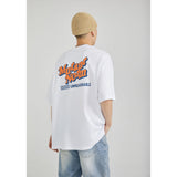 Men 'S T-shirt Short-Sleeved T-shirt Men 'S Summer Casual Street Hip Hop Retro Fashion Letter Print Loose Tee
