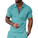 Polo Shirts Polo Lapel Casual Short Sleeve Summer T-shirt