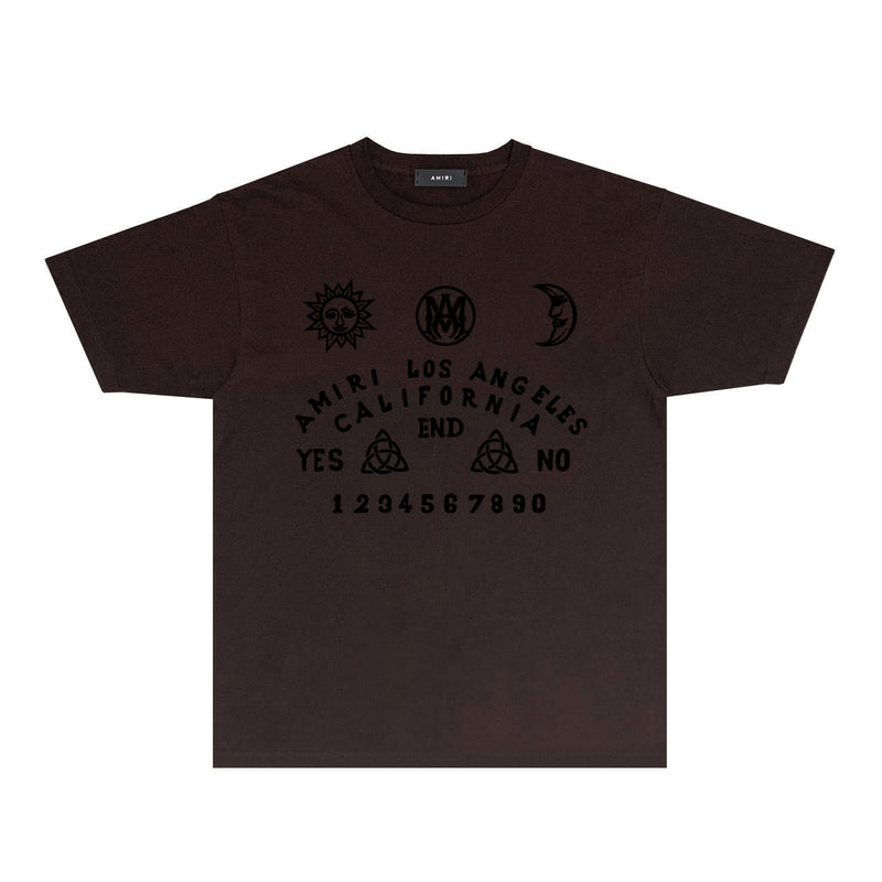 Amiri T Shirt Short Sleeve T-shirt Blouse Summer