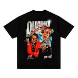 Juice WRLD T Shirt 2Pac Kanye West Justin Bieber Travis Scottasapt T-shirt Hip Hop
