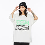 Man Summer T Shirt Letter Print