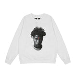 Pop Smoke Vlone King of New York Sweatshirt Couple round Neck Sweater
