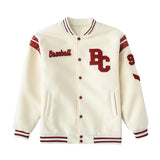 Yankees Letter Jacket Baseball Uniform Men's and Women's Autumn and Winter Spring Retro Casual Loose Jacket