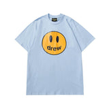 Justin Bieber Drew House Summer Print Same Style ShortSleeved Tshirt