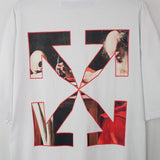 Off White T Shirt Short Sleeve Casual Large Size Fashion Tshirt Men's Clothing Owt Women Tops