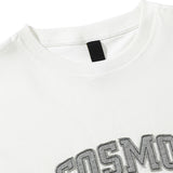 Men T Shitrs Letter Embroidered Crew Neck T-shirt