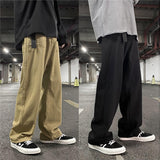 Men Cargo Pants Workwear Pants Men's Autumn Loose Straight Casual Trousers