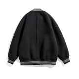Letterman Jacket Outfit Senior Jackets Varsity Baseball Coat Spring Vintage Student Baseball Uniform Coat