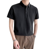 Men Polo Shirts Men's Short-Sleeve Lapel T-shirt