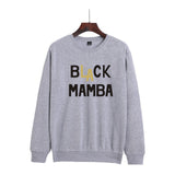 In Memory of Kobe Hoodie Kobe Memorial Clothing Casual Loose Men's and Women's Fleece round Neck Sweater