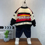 Toddler Boys Jackets Boy's Autumn Coat Children's Baseball Uniform