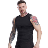 Man Tanks Sports Vest Men's Tight Workout Clothes