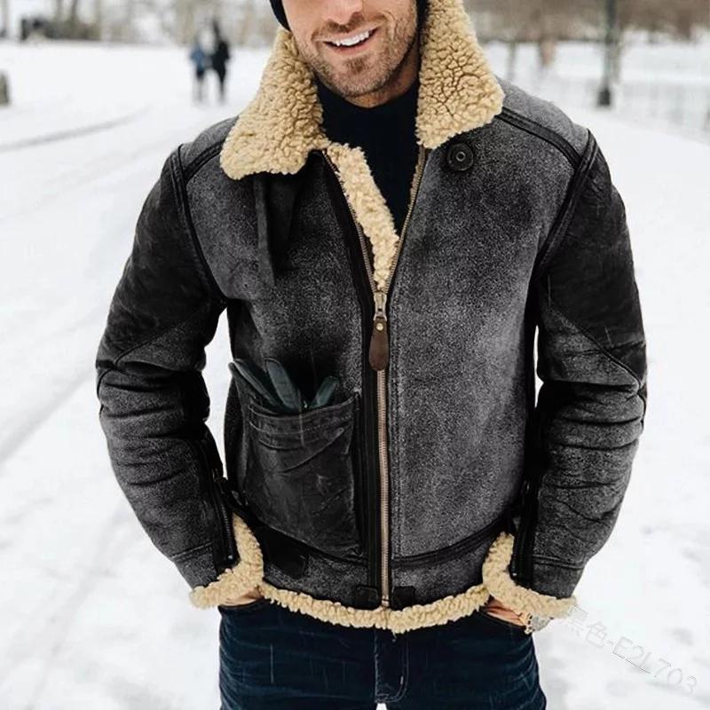 Bane Coat Padded Lapel Contrast Color