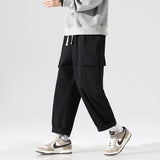Men Cargo Pants Men's Loose Spring Exercise Casual Pants