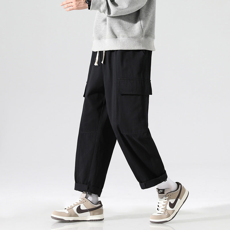 Men Sweatpants Men's Loose Spring Fashion Brand Exercise Casual Pants