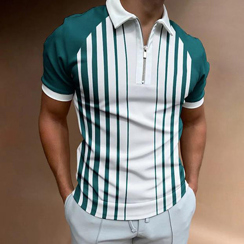 Polo Shirts Men's Casual Short-Sleeved T-shirt Polo Shirt