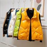 Women Winter Coats Puffer down Vest down down down Vest Women's Vest Fashion Vest