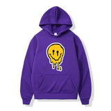 Drippy Hoodies Smiley Face Drew Biber Same Style Sweatershirt